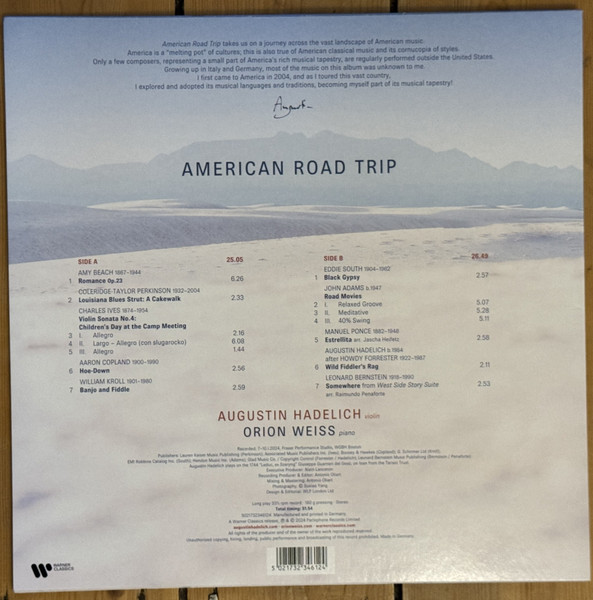 Augustin Hadelich, Orion Weiss - American Road Trip (5021732346124)