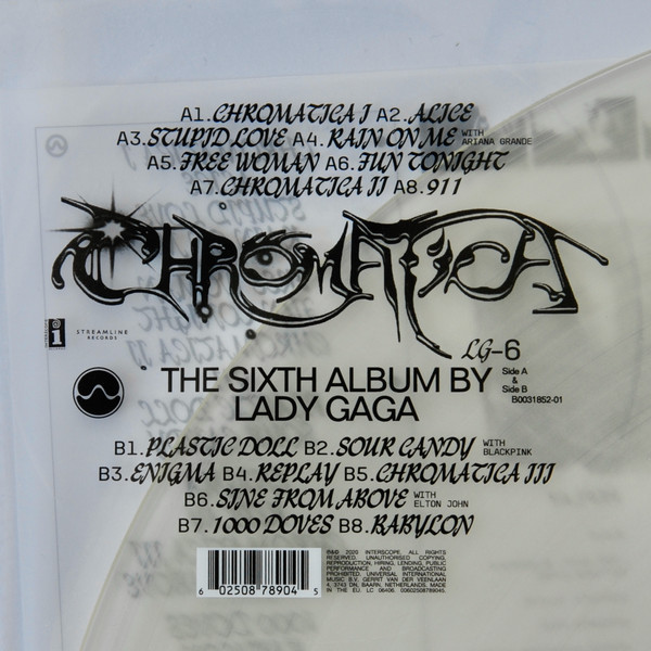 Lady Gaga - Chromatica (B0031852-01) [Milky Clear]