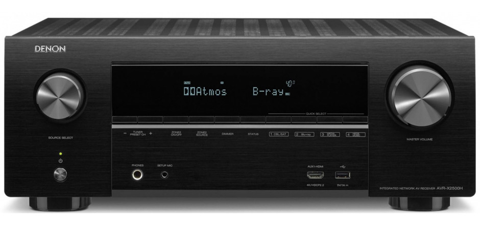 Denon AVR-X2500H black