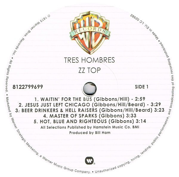 ZZ Top - Tres Hombres (08122799699)