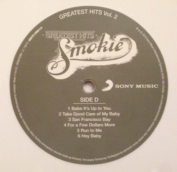 Smokie - Greatest Hits Vol.1 & Vol.2 [White Vinyl] (8875129621)