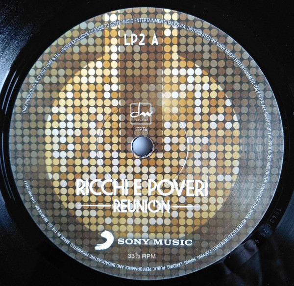 Ricchi E Poveri - Reunion [Gold Vinyl] (19439875041)