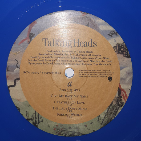 Talking Heads - Little Creatures [Sky Blue Vinyl] (603497830862)