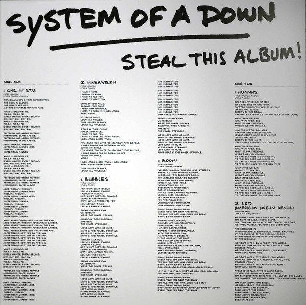 System Of A Down - Steal This Album! (0190758656212)