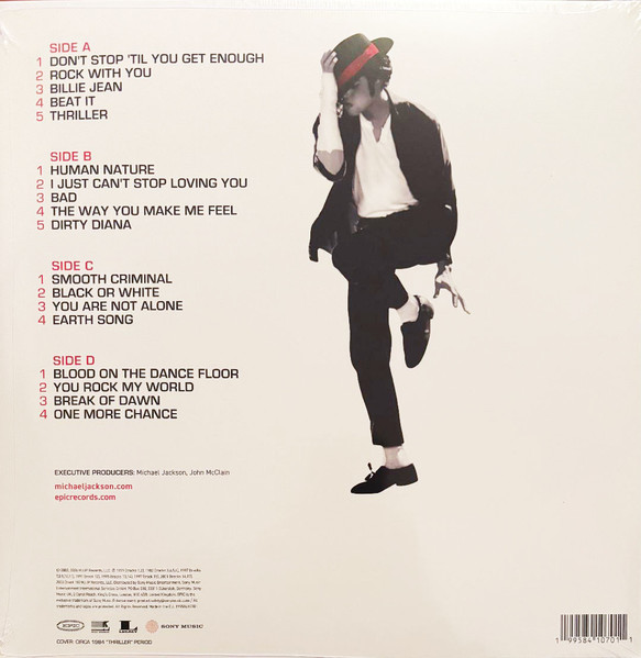 Michael Jackson - Number Ones [The Best Of ...] [Red Vinyl] (0199584107011)