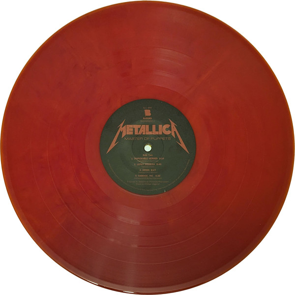 Metallica - Master Of Puppets [Red (Battery Brick) Vinyl] (602455725868)