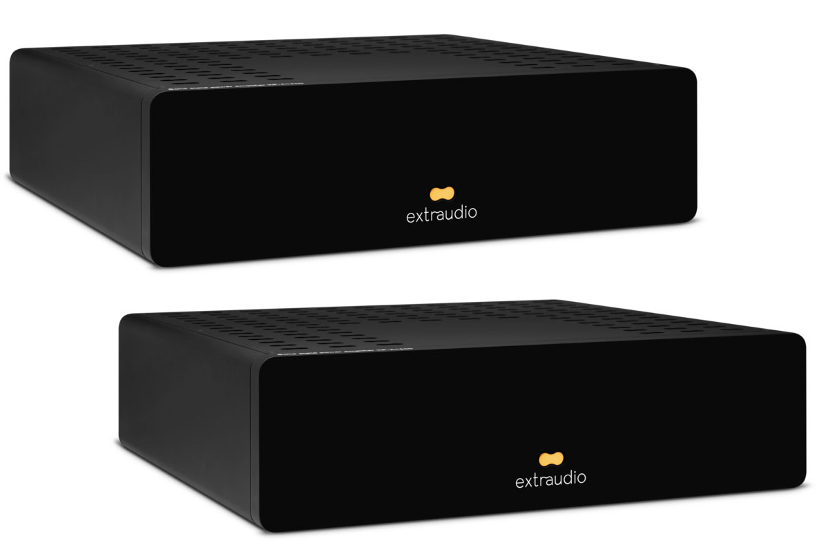 Extraudio XP-A2000 Ultra Power Amplifier Reference black/gold