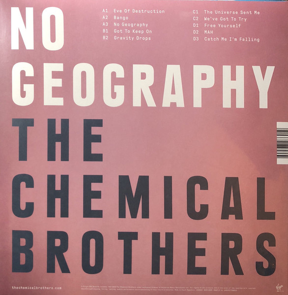 The Chemical Brothers - No Geography (0602577286919)