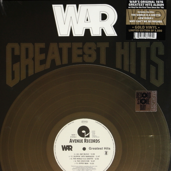 War - War Greatest Hits [Gold Vinyl] (603497845910)