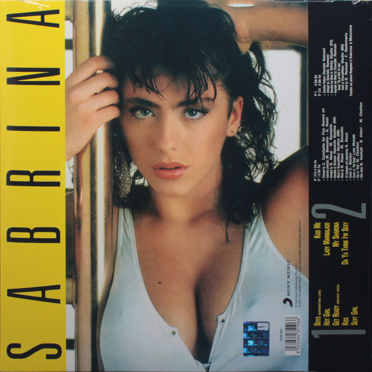 Sabrina - Sabrina [Yellow Vinyl] (8032484351066)