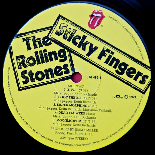 The Rolling Stones - Sticky Fingers (376 484-4)