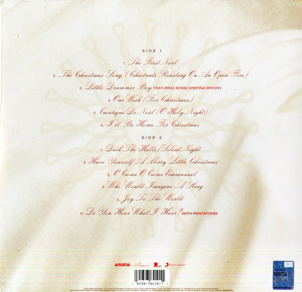 Whitney Houston - One Wish: The Holiday Album (19439764101)