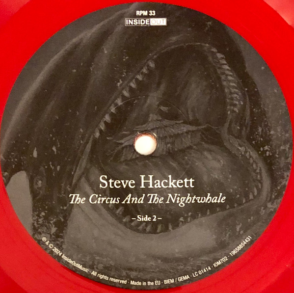 Steve Hackett - The Circus And The Nightwhale [Red Transparent Vinyl] (196588615313)