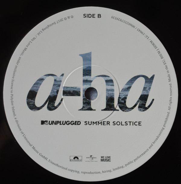 a-ha - MTV Unplugged [Summer Solstice] (00602557929553)