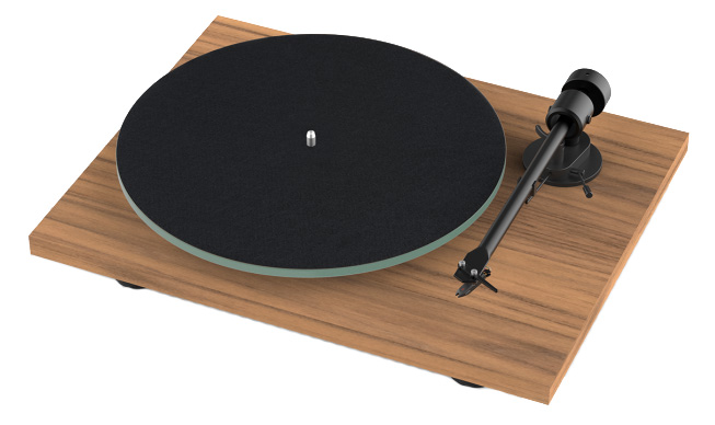 Pro-Ject T1 (Ortofon OM 5E) walnut