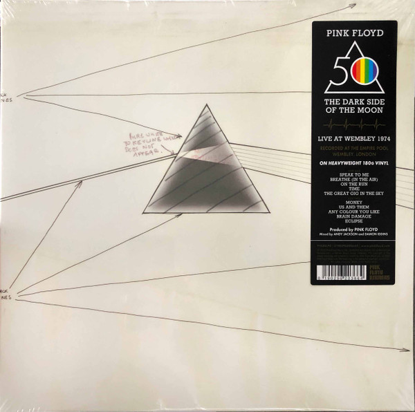 Pink Floyd - The Dark Side Of The Moon (Live At Wembley 1974) [50th Anniversary Edition] (PFR50LP2)
