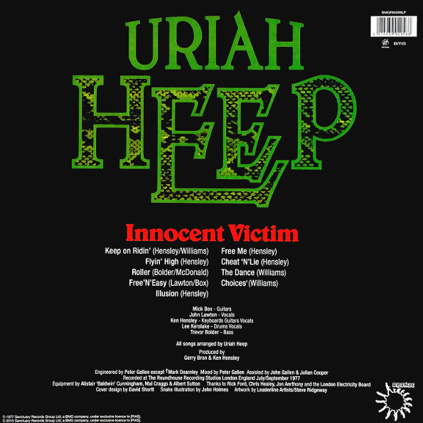 Uriah Heep - Innocent Victim (BMGRM099LP)