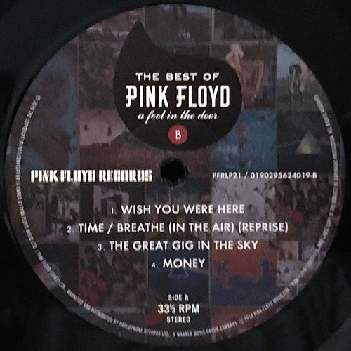 Pink Floyd - A Foot In The Door (The Best Of Pink Floyd) (PFRLP21)