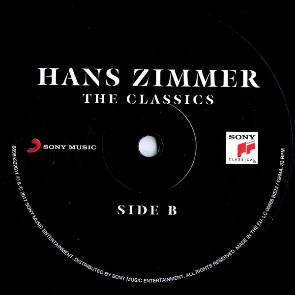 Hans Zimmer - The Classics (88985322811)