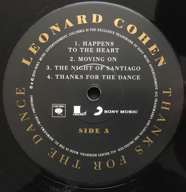 Leonard Cohen - Thanks For The Dance (19075978661)