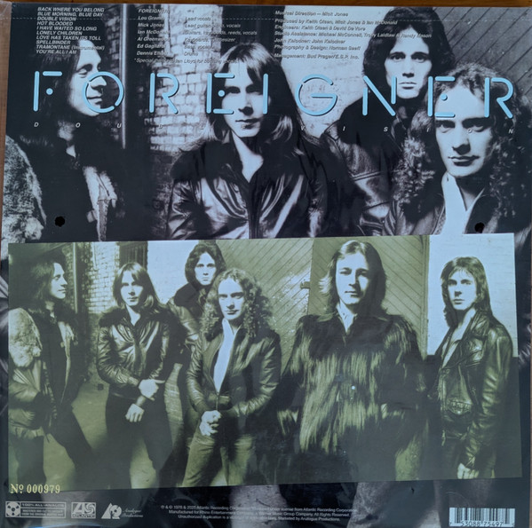 Foreigner - Double Vision [Atlantic 75 Audiophile Series] (0753088754975)