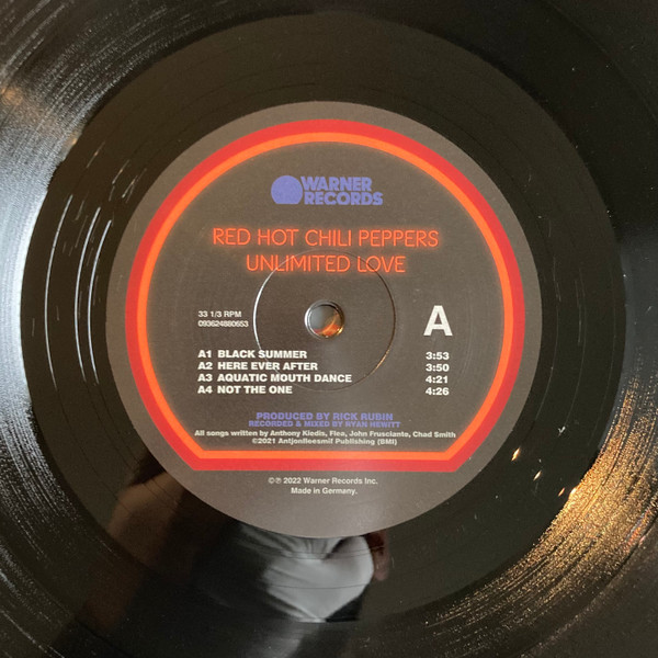 Red Hot Chili Peppers - Unlimited Love [Deluxe Edition] (093624874720)