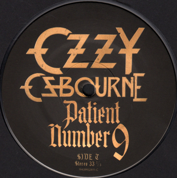 Ozzy Osbourne - Patient Number 9 [Crystal Clear Vinyl] (19658729281)