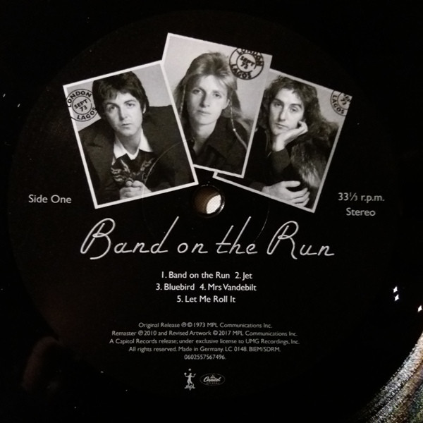 Paul McCartney and Wings - Band On The Run (0602557567496)
