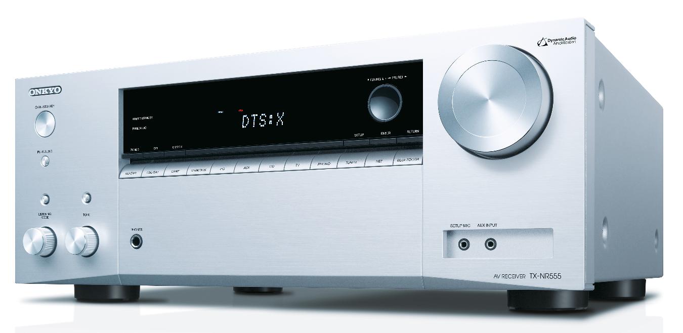 Onkyo TX-NR 555 silver