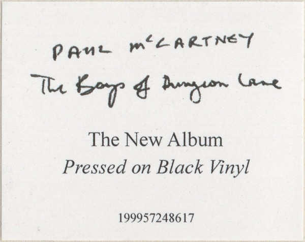 Paul McCartney - The Boys Of Dungeon Lane [Black Vinyl] (199957248617)