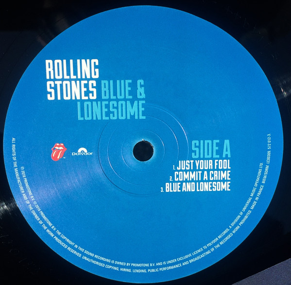 The Rolling Stones - Blue & Lonesome (571 494-4)