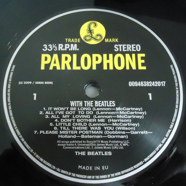 The Beatles - With The Beatles (0094638242017) [EU]