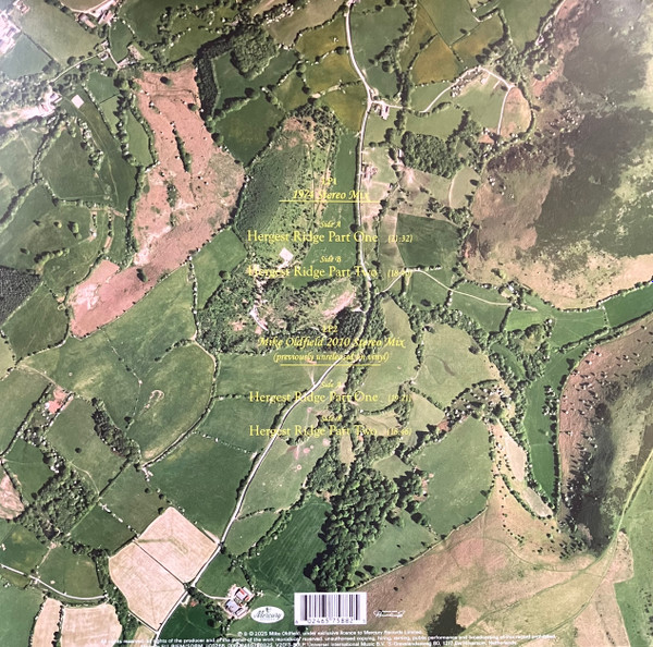 Mike Oldfield - Hergest Ridge [50th Anniversary Edition] (602465758825)