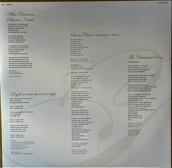 Andrea Bocelli - My Christmas [White & Gold Vinyl] (4560962)
