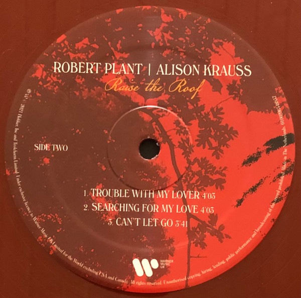 Robert Plant | Alison Krauss - Raise The Roof [Red Vinyl] (0190296548857)