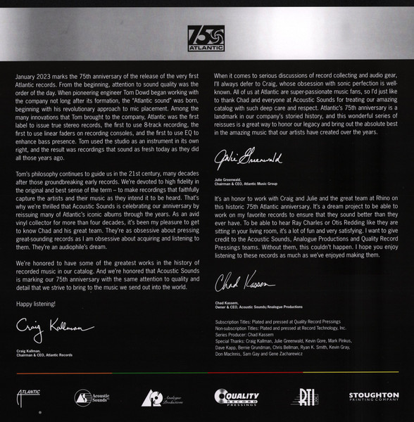Foreigner - Double Vision [Atlantic 75 Audiophile Series] (0753088754975)