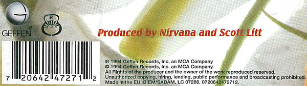 Nirvana - MTV Unplugged In New York (0720642472712)