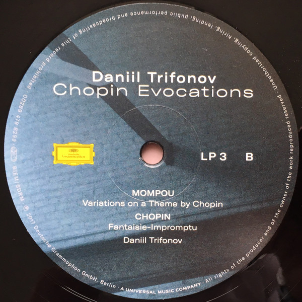 Daniil Trifonov, Mahler Chamber Orchestra, Mikhail Pletnev, Sergei Babayan - Chopin Evocations (479 8177)