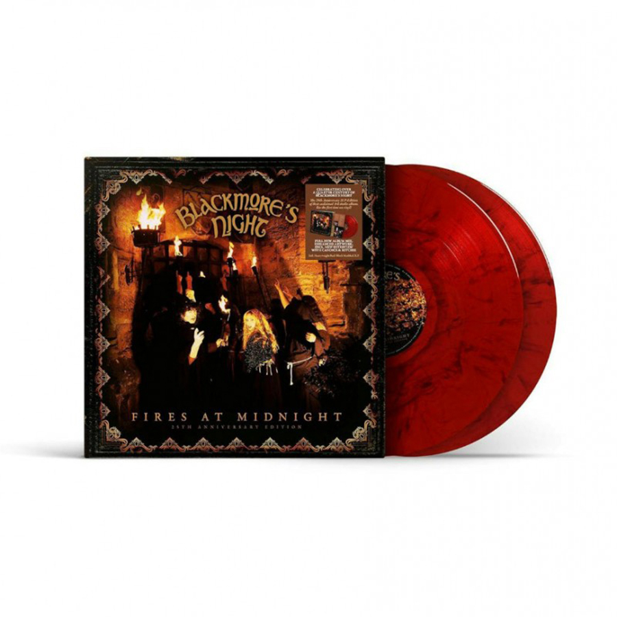 Blackmore's Night - Fires At Midnight [Red With Black Marble Vinyl] (4029759195405)