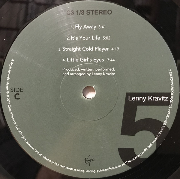 Lenny Kravitz - 5 (00602567581925)