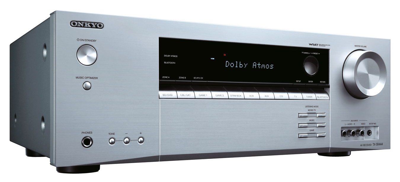 Onkyo TX-SR 444 silver