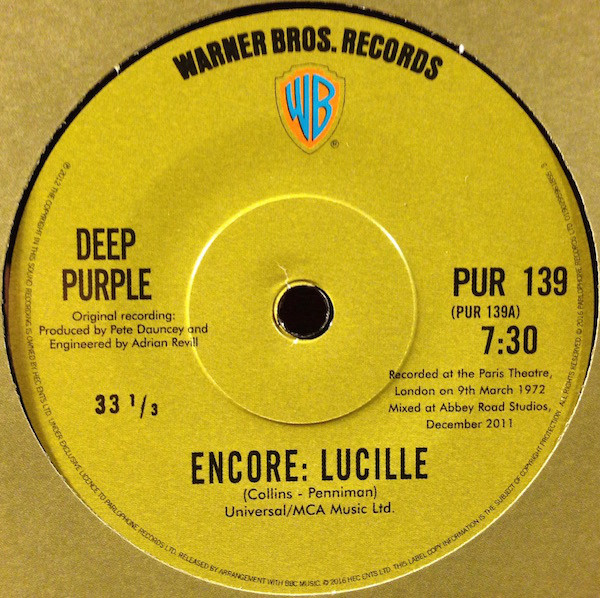 Deep Purple - In Concert '72 (0190295961855)