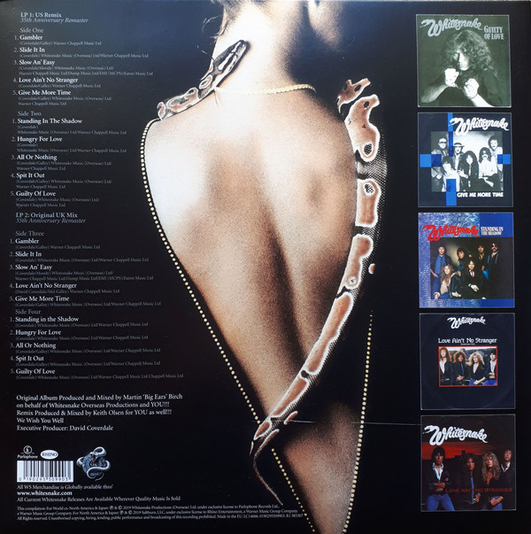 Whitesnake - Slide It In [35th Anniversary Edition] (0190295509903)