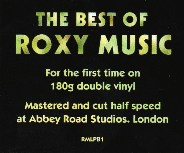 Roxy Music - The Best Of Roxy Music (RMLPB1)