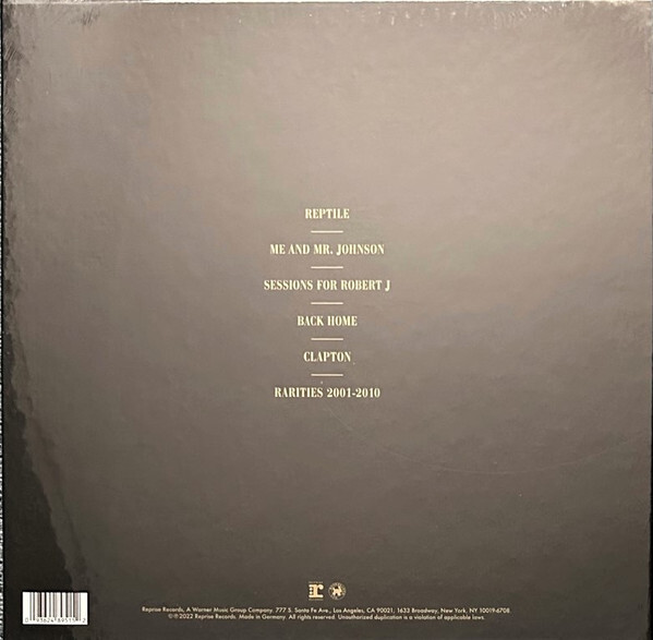 Eric Clapton - The Complete Reprise Studio Albums ● Volume II [Box Set Limited Edition] (09362489995152)