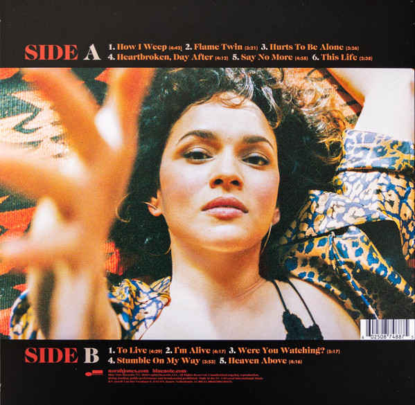 Norah Jones - Pick Me Up Off The Floor [Black and White vinyl] (00602508748875)
