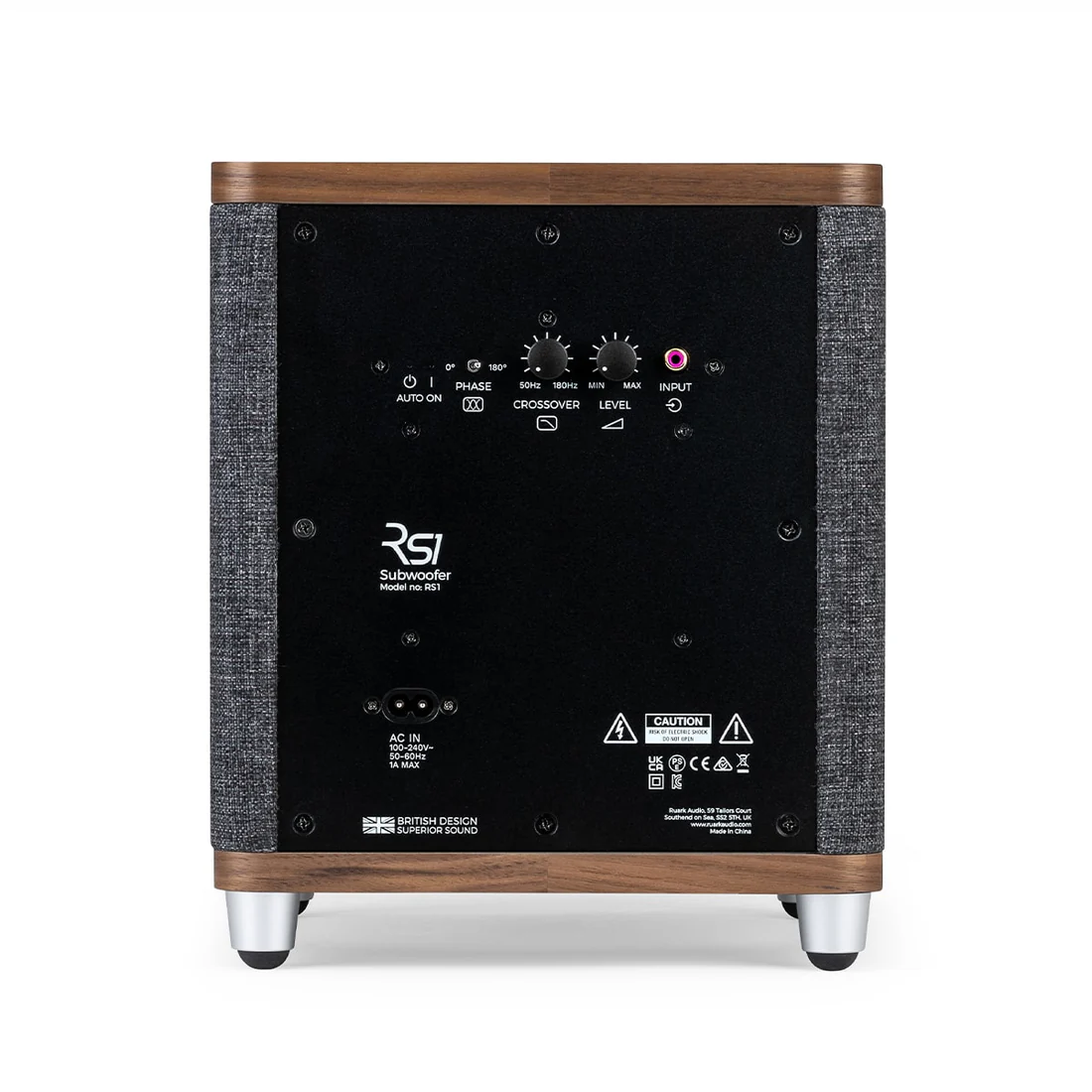Ruark RS1 Subwoofer rich walnut