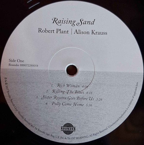 Robert Plant | Alison Krauss - Raising Sand (888072288010)