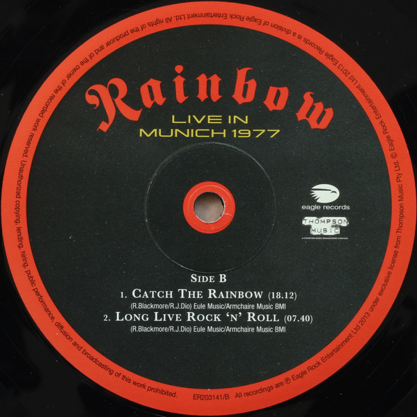Rainbow - Live In Munich 1977 (ER203141)