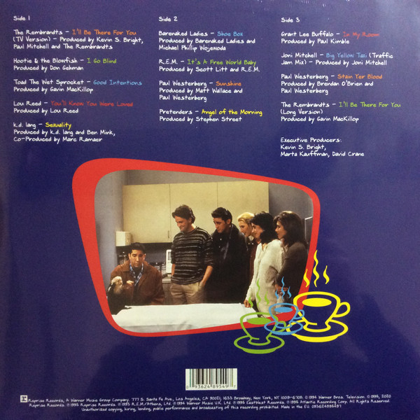 OST - Friends [Original Motion Picture Soundtrack] [Purple Translucent Vinyl] (093624895497)
